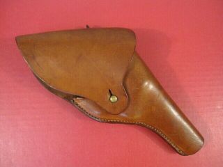 Wwii Era Us Army Flap Holster For 38 S&w Victory Revolver - - Xlnt 4