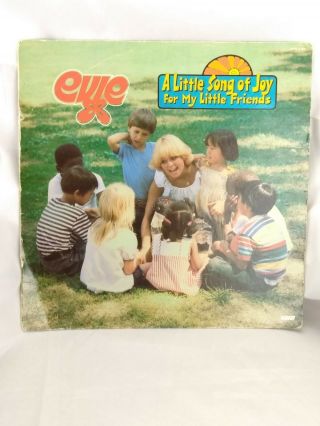 Evie A Little Song Of Joy For My Little Friends Vinyl Lp Christian Songs