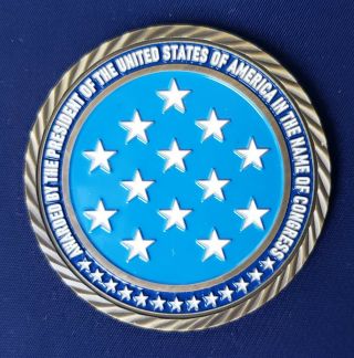 Trump White House President 2019 Congressional Medal Of Honor Challenge Coin