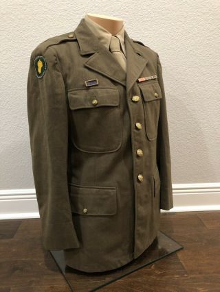 Ww2 Us Army 87th Division Aaf Named Id’d Uniform Jacket Coat,  Document Grouping