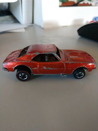 Hot Wheels Redline Custom Camaro - Cream Interior & Hong Kong Version With White Body