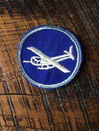 Wwii Us Airborne Glider Infantry Cap Patch - Enlisted