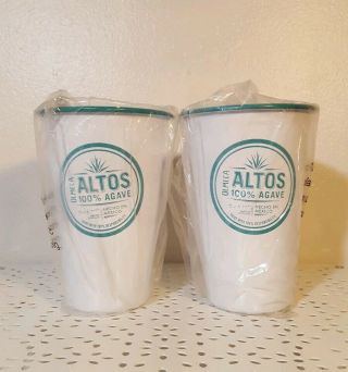 Olmeca Altos 100 Agave Tequila Enamel Cups