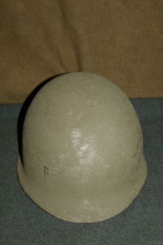 Ww2 U.  S.  Army M1 Combat Helmet Shell,  Front Seam