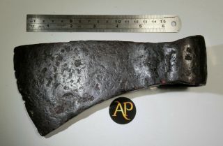 Very Fine Stable Anglo - Danish Viking Norse Melee Battle Axe Conserved