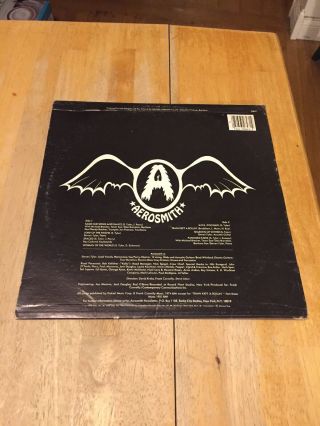 Aerosmith - Get Your Wings LP Columbia Records JC - 32847 G,  /VG 2