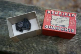 Redfield 102n Receiver Tang Peep Sight For Remington Model 8 Or 81