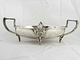 Fantastic Arts & Crafts Solid Sterling Silver Fruit Bowl Dish 1912 593 G Rare