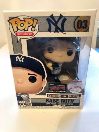 2019 Nycc Exclusive Limited Edition Babe Ruth