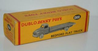 Dublo Dinky Toys - Box Only For Bedford Flat Truck 066