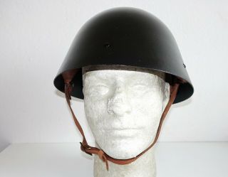 Czech Army Ww2 Wwii Vz32 M32 Reissue Eggshell Civil Defence Helmet I