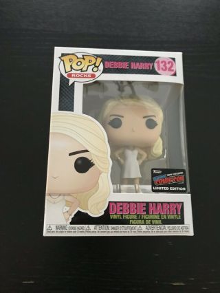 Official Nycc 2019 Funko Pop Music: Debbie Harry - Exclusive Sticker In Hand