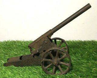 A Rare Antique Firing Model Cannon Still And In