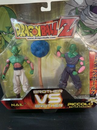 Dragon Ball Z Brother Vs.  Brother Nail & Piccolo Action Figure Jakks Irwin