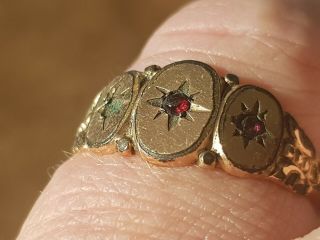 War Of Roses Yorkist Medieval Heavily Gilded Ring A Must L144c