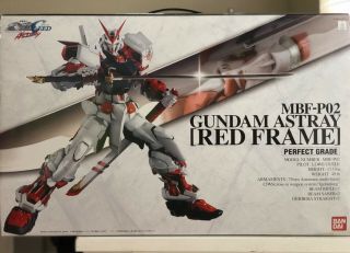 Perfect Grade 1/60 Gundam Seed Astray Red Frame Model Bandai Model No.  Mbf - P02