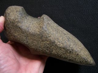 LARGE AUTHENTIC 3/4 GROOVE WISC.  AXE FROM THE A.  E.  AVERY COLLEC. ,  CATALOGED 1943 3