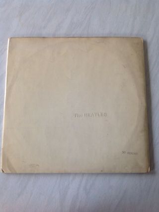 The Beatles - White Album - 1st Press With Photos And Poster