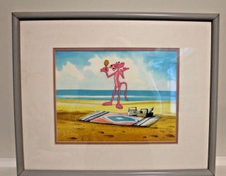 Authentic Production Cel From The Pink Panther And Sons (1984)
