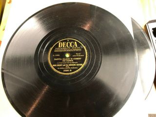 78 Rpm - Christmas Songs - Bing Crosby - Jingle Bells - - Andrews Sisters