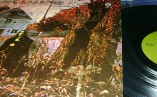 Black Sabbath Self Titled 1970 Us 1st Press Ws Lp 1871 Green Wb Labels Vinyl Ex,