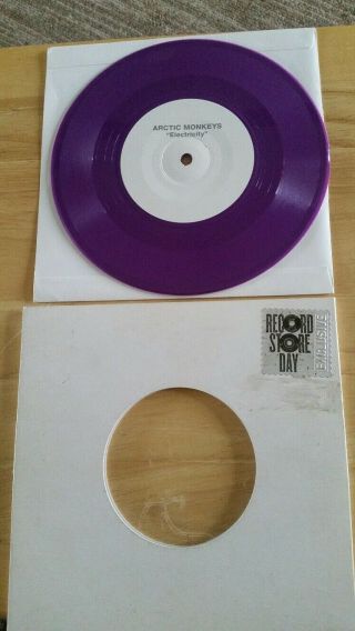 Arctic Monkeys 7 Inch Vinyl Record Electricity / R U Mine? Record Store Day