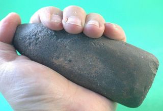 Unusual Large Neolithic Stone Axe Artifact From Sahara - Morocco