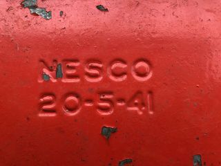 Rare Ww2 Usa / Qmc 1941 Dated Nesco Jerry Can / Gas Can With Rare Winged Lid