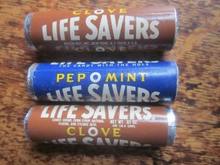 Vintage Early 60s - Lifesavers Candy Rolls