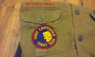Boy Scout Camp Carpenter First Year Nh 3436ii