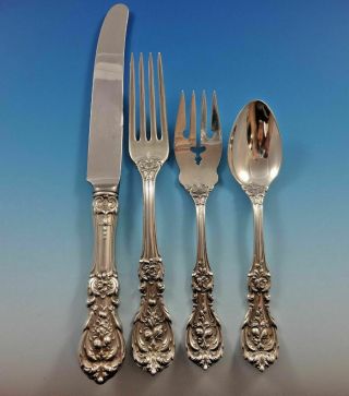 Francis I By Reed And Barton Old Sterling Silver Dinner Setting (s) 4pc