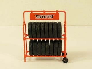 Vintage Diecast Toy Tire Display Supertest Canada Pristine