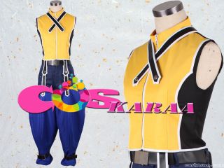 A0292[karaa] Kingdom Hearts Ii Riku Cosplay Costume