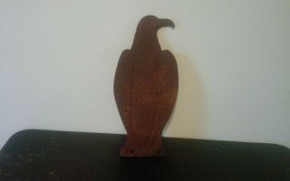 Vintage Cast Iron Eagle Windmill Weight