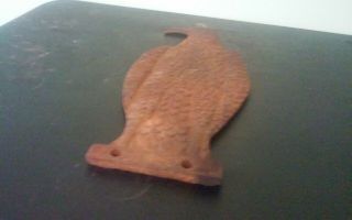 Vintage Cast Iron Eagle Windmill Weight 3
