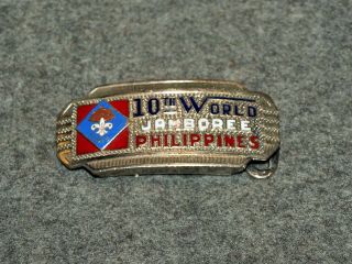 World Jamboree Belt Buckle…10th World Jamboree Philippines 1959
