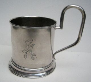 Antique Imperial Russian Solid Silver Tea Glass Holder C1908 - 17 Maker Bp 151g