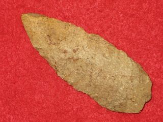 Authentic Native American Artifact Arrowhead Illinois Blade / Tool P13