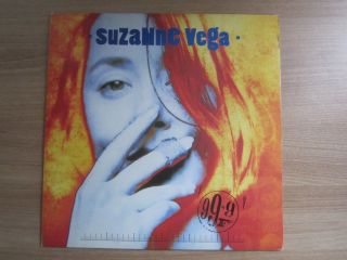 SUZANNE VEGA 99.  9F,  RARE 1992 KOREA ORIG VINYL LP INSERT 2