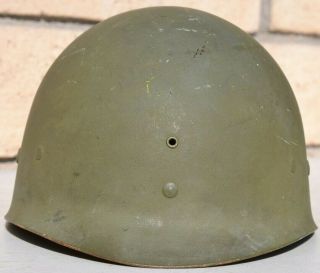 Us Wwii M - 1 Helmet Liner Westinghouse Electric Company 100 Factory Camo Paint