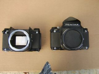 Vintage Pentax Asahi 67 And 6x7 Camera Bodies