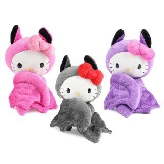 Sanrio Hello Kitty Halloween Bat Plush Complete Set