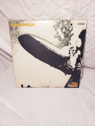 Led Zeppelin 1 Vinyl Album Lp Sd 19126 - Atlantic - 1969 Us Ex