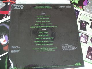 KISS Peter Criss Solo LP 1978 Casablanca NBLP 7122 Poster & Order Form 3