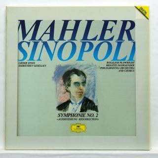 Giuseppe Sinopoli - Mahler Symphony No.  2 - Dg Digital 415 959 - 1 Box 2xlps