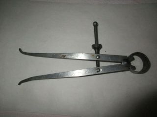 Vintage Brown And Sharpe Calipers 815 - Machinist ' s Tool - USA 3
