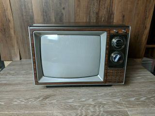 Vintage Rca Xl - 100 Efr333w Television 1981