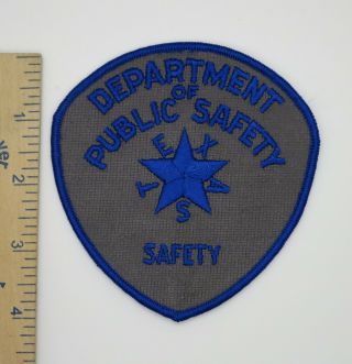 Texas Department Of Public Safety - Safety Patch Older Vintage