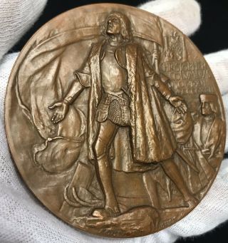 1892 1893 Worlds Columbian Exposition Christopher Columbus Medal