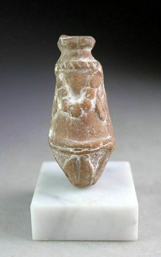 Sc Egyptian Roman Terracotta Flask In The Shape Of An Amphora,  1st Cent Ad